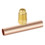 NAVAC Slip Fit Copper Braze Tee 516 ODS x 38 ODF, 3PK F1003